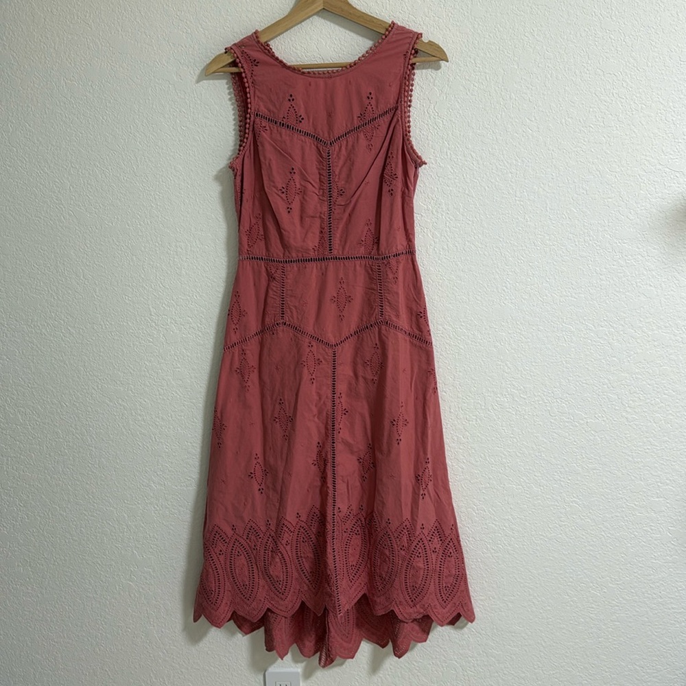 Joie 100% cotton A-line Cut Out Dress